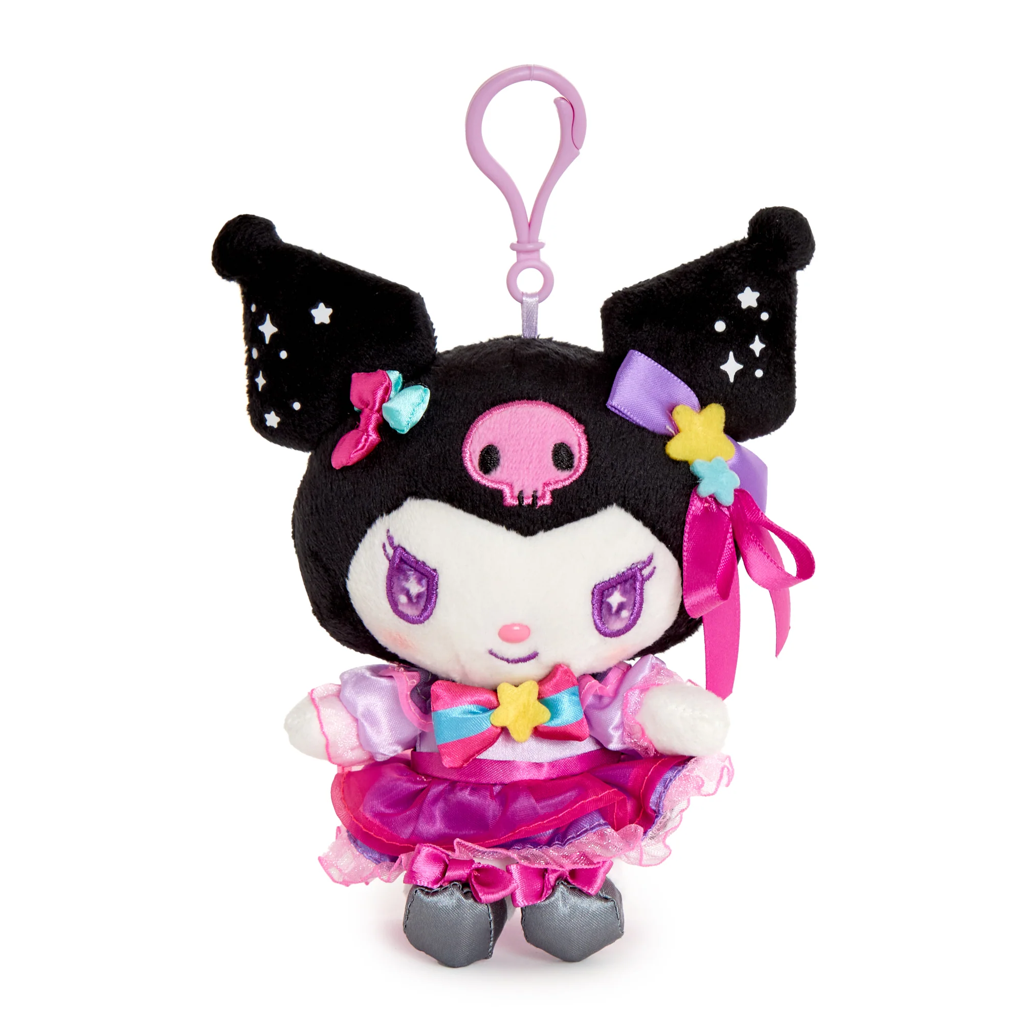 Kuromi Plush Mascot Clip (Spark Series)