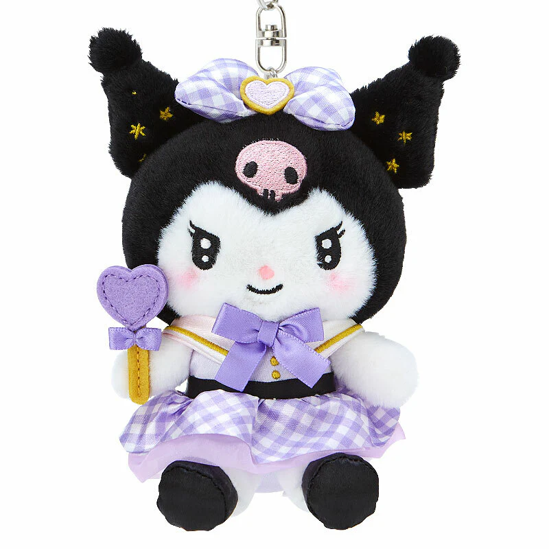Kuromi Plush Mascot Keychain (Love You More Series) - Image 2