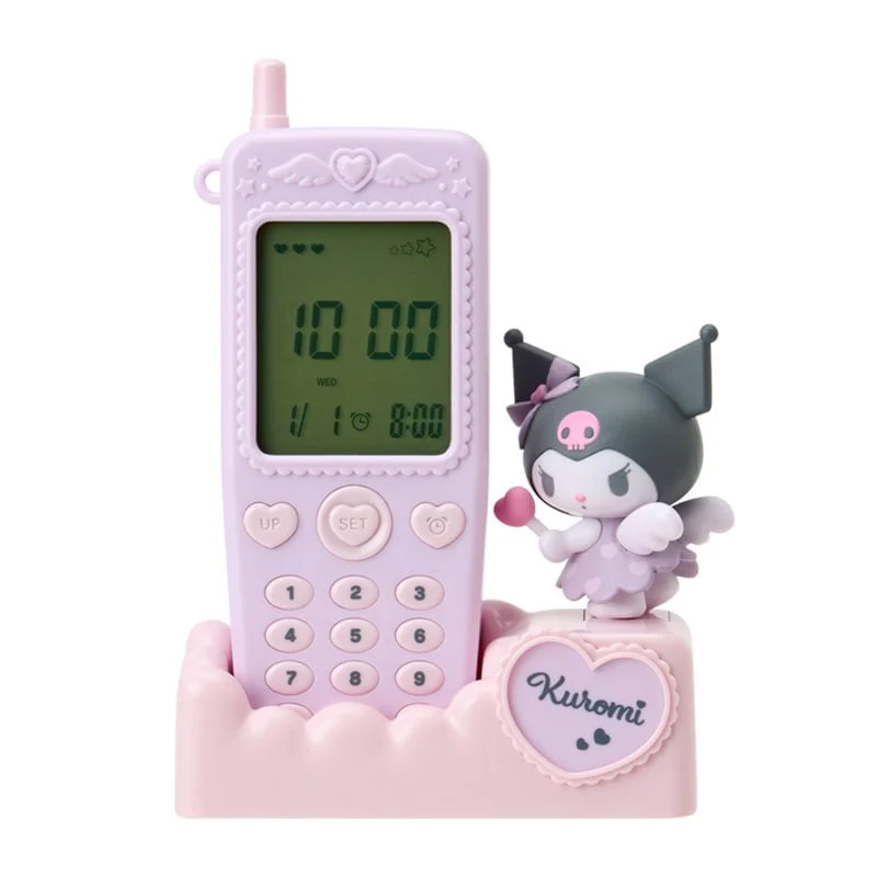 Kuromi Retro Mobile Phone Alarm Clock