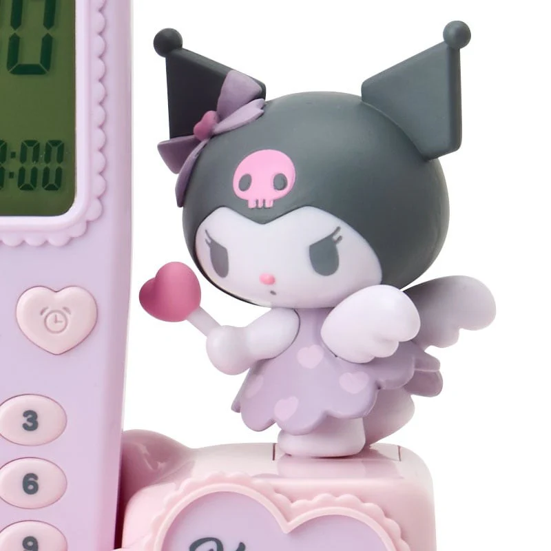 Kuromi Retro Mobile Phone Alarm Clock - Image 4