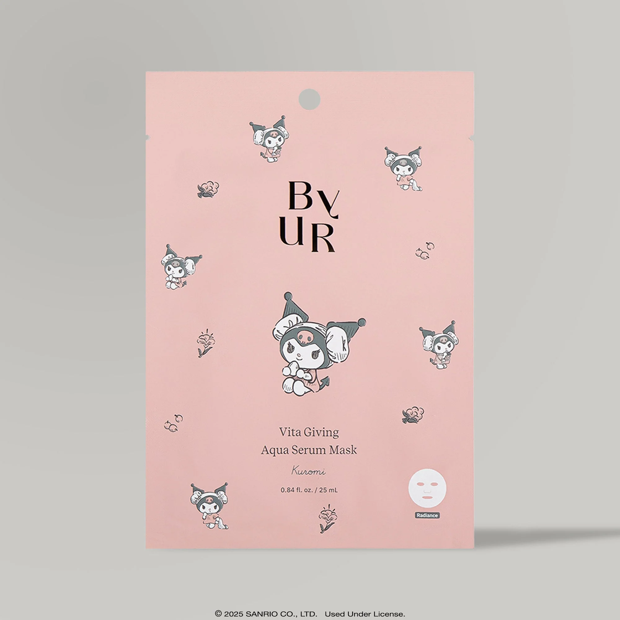 Kuromi x ByUR Vita Giving Aqua Serum Mask (Sanrio K-Spa Edition)