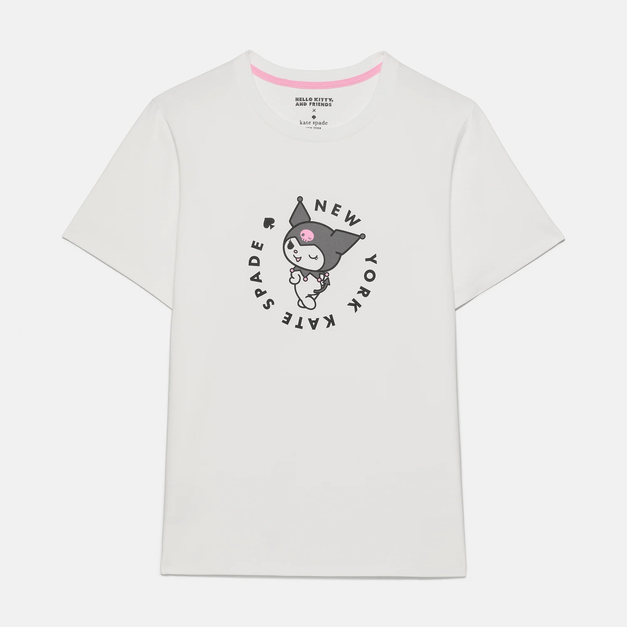 Kuromi x Kate Spade New York T-Shirt (Fresh White)