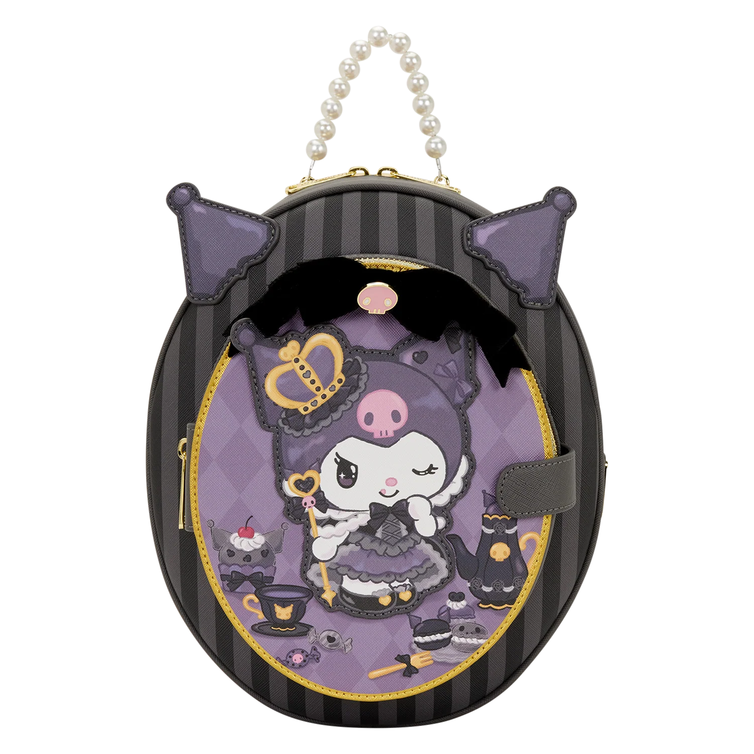 Kuromi x Loungefly 20th Anniversary Mini Backpack