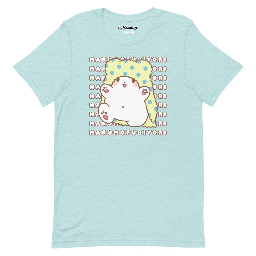 Marumofubiyori Watashi Wa T-Shirt (Heather Mint)