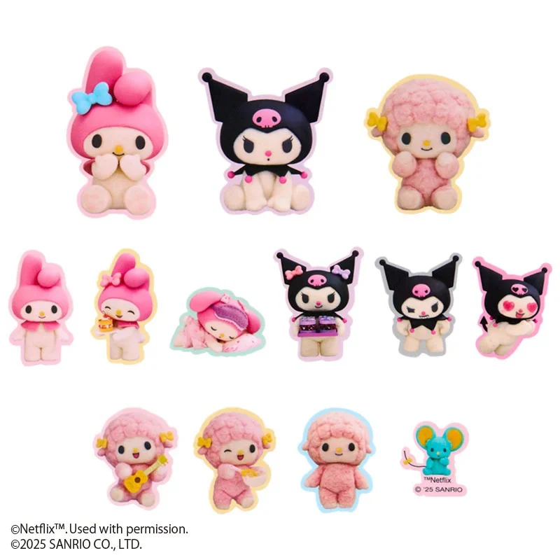 My Melody & Kuromi 26-pc Mini Sticker Pack (My Melody & Kuromi Netflix Series) - Image 2