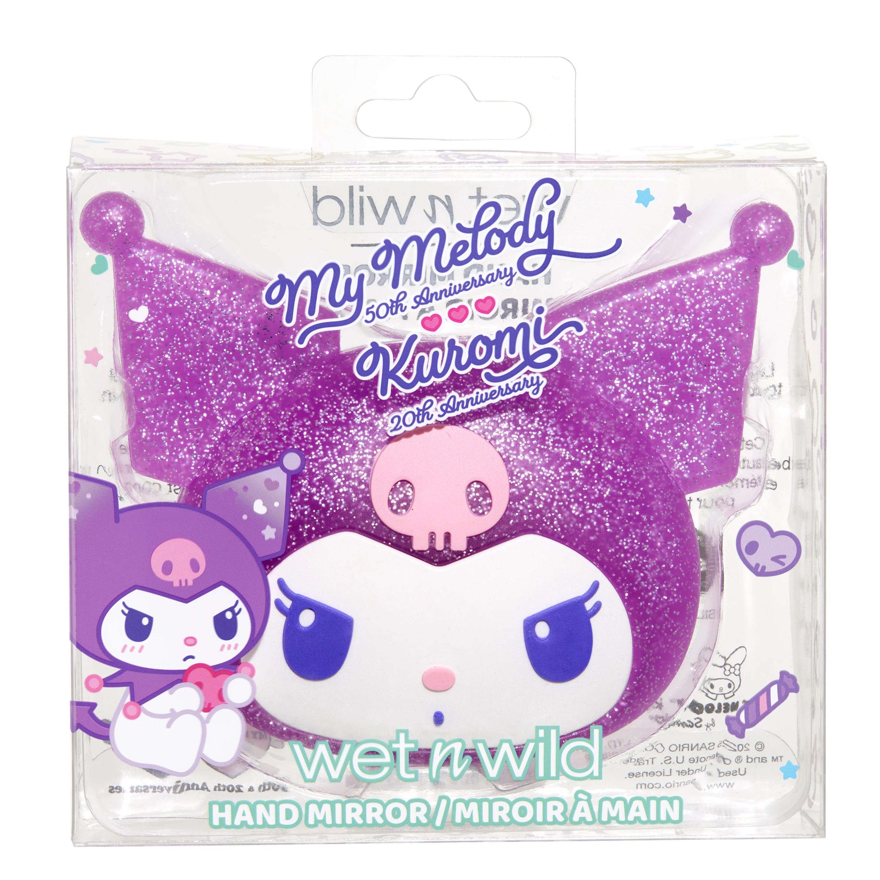 My Melody & Kuromi x Wet n Wild Hand Mirror (Kuromi)