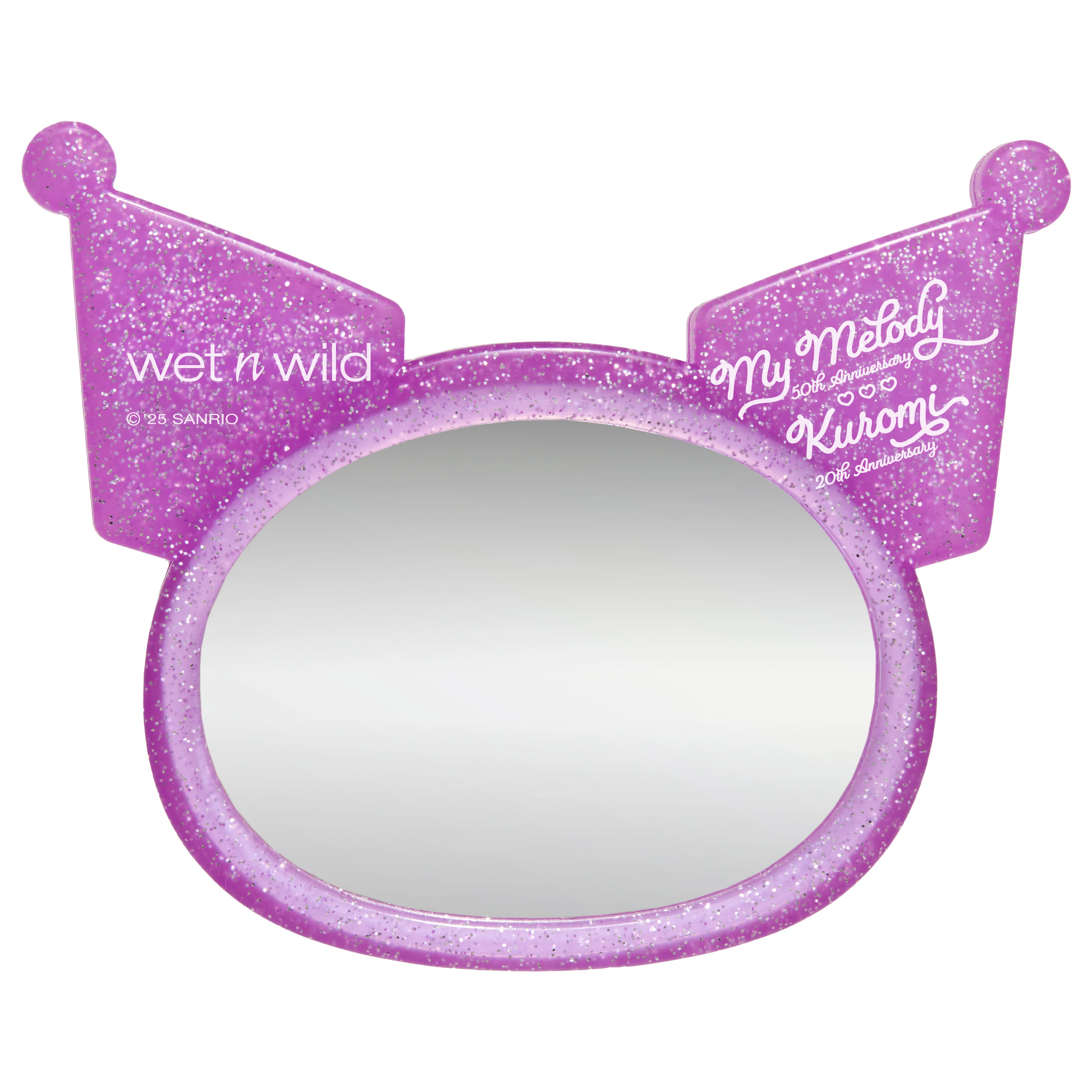 My Melody & Kuromi x Wet n Wild Hand Mirror (Kuromi) - Image 2