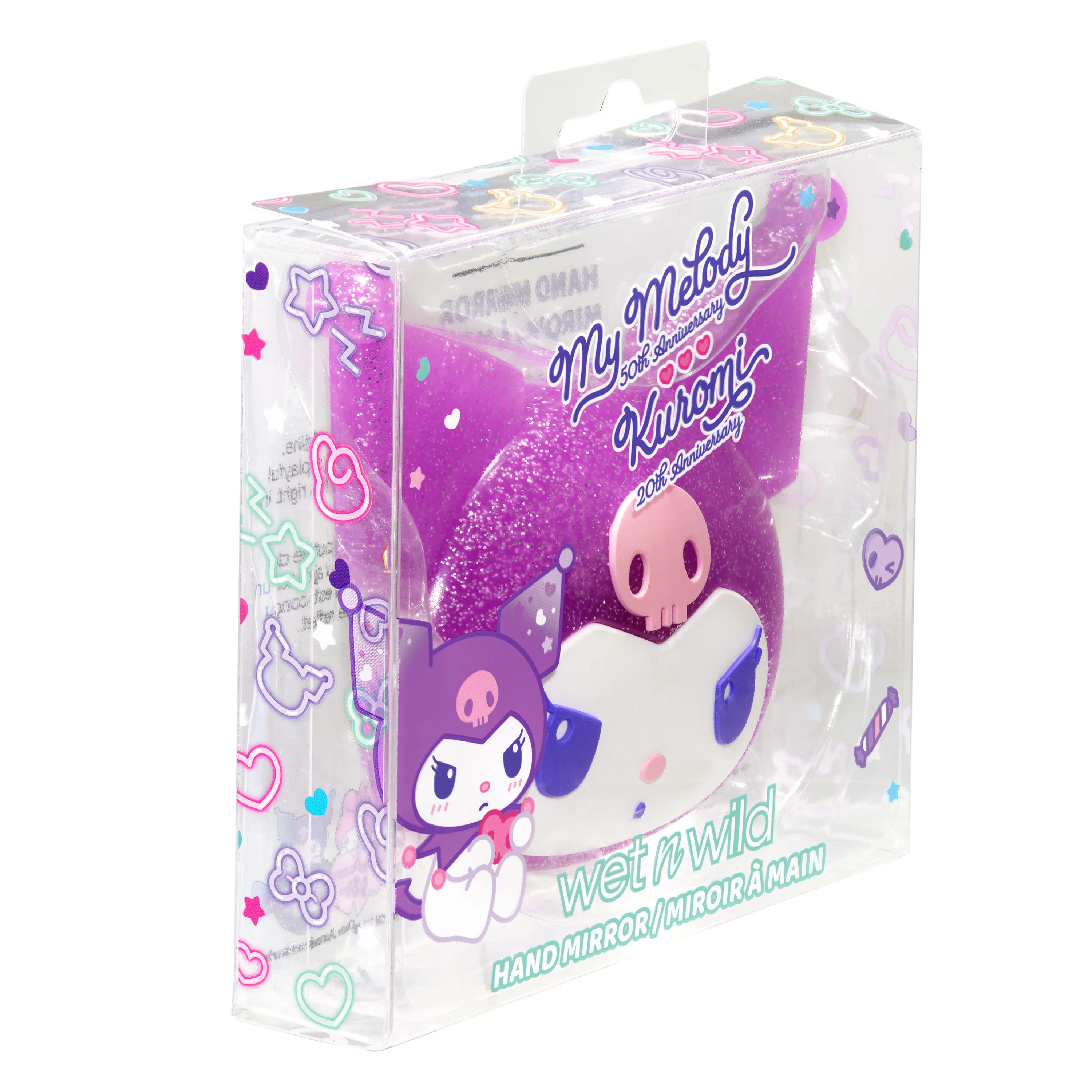 My Melody & Kuromi x Wet n Wild Hand Mirror (Kuromi) - Image 4