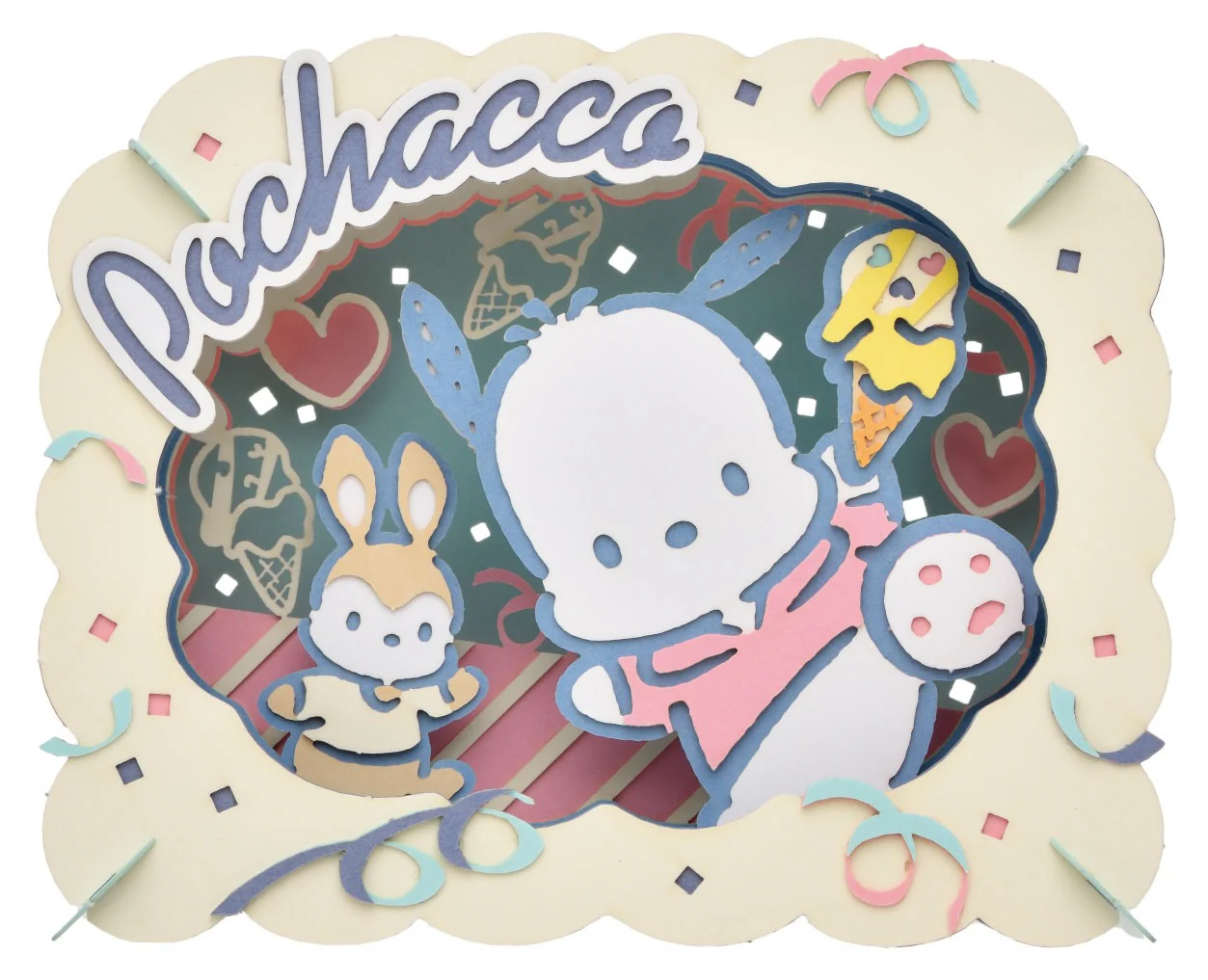 Pochacco So Much Fun! Ensky Paper Theater (PT-302X) - Image 3