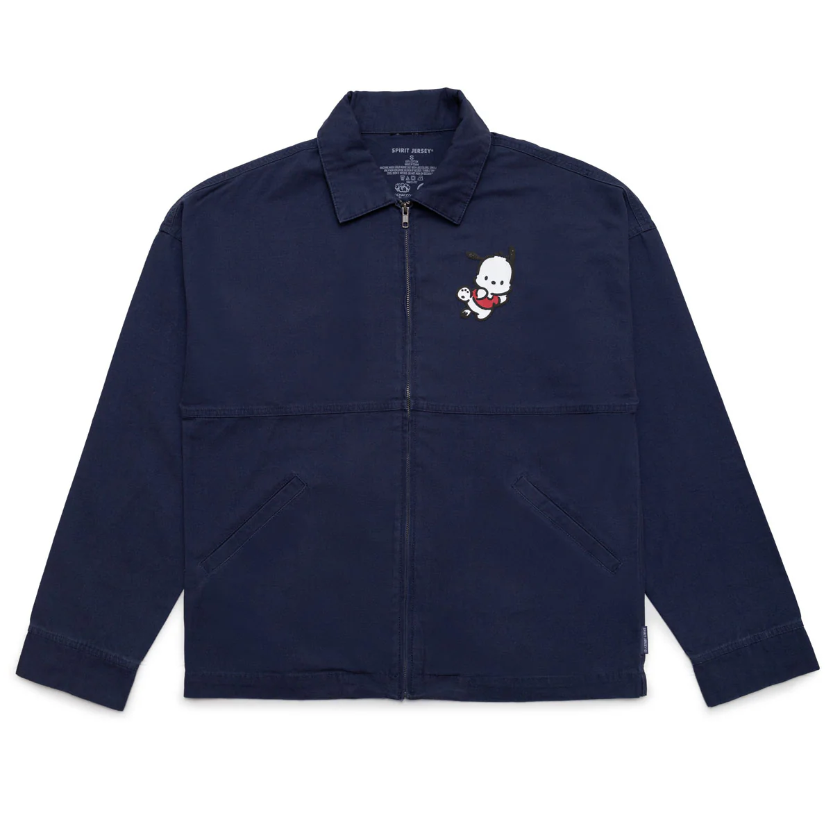 Pochacco x JapanLA Spirit Jersey Canvas Jacket - Image 2