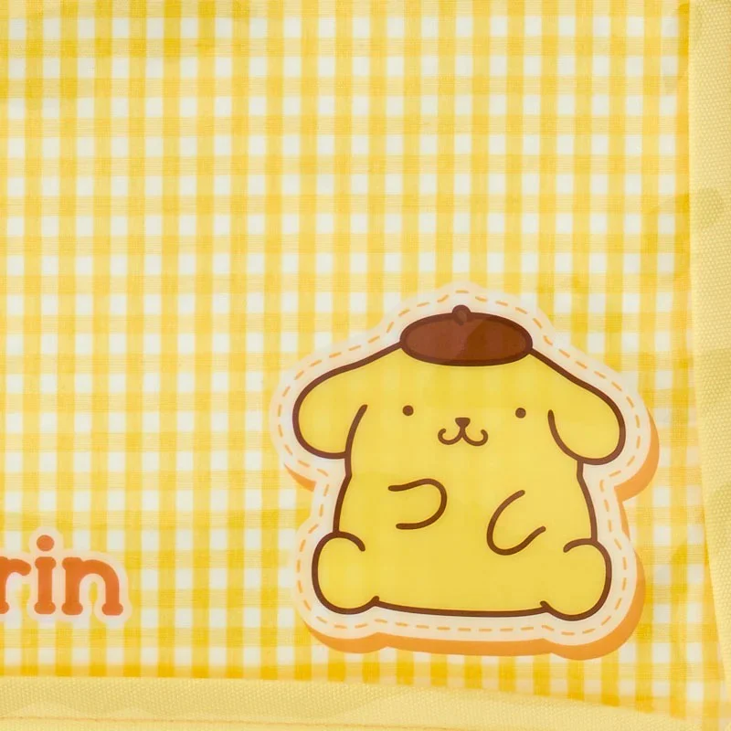Pompompurin Gingham Flat Pouch - Image 2