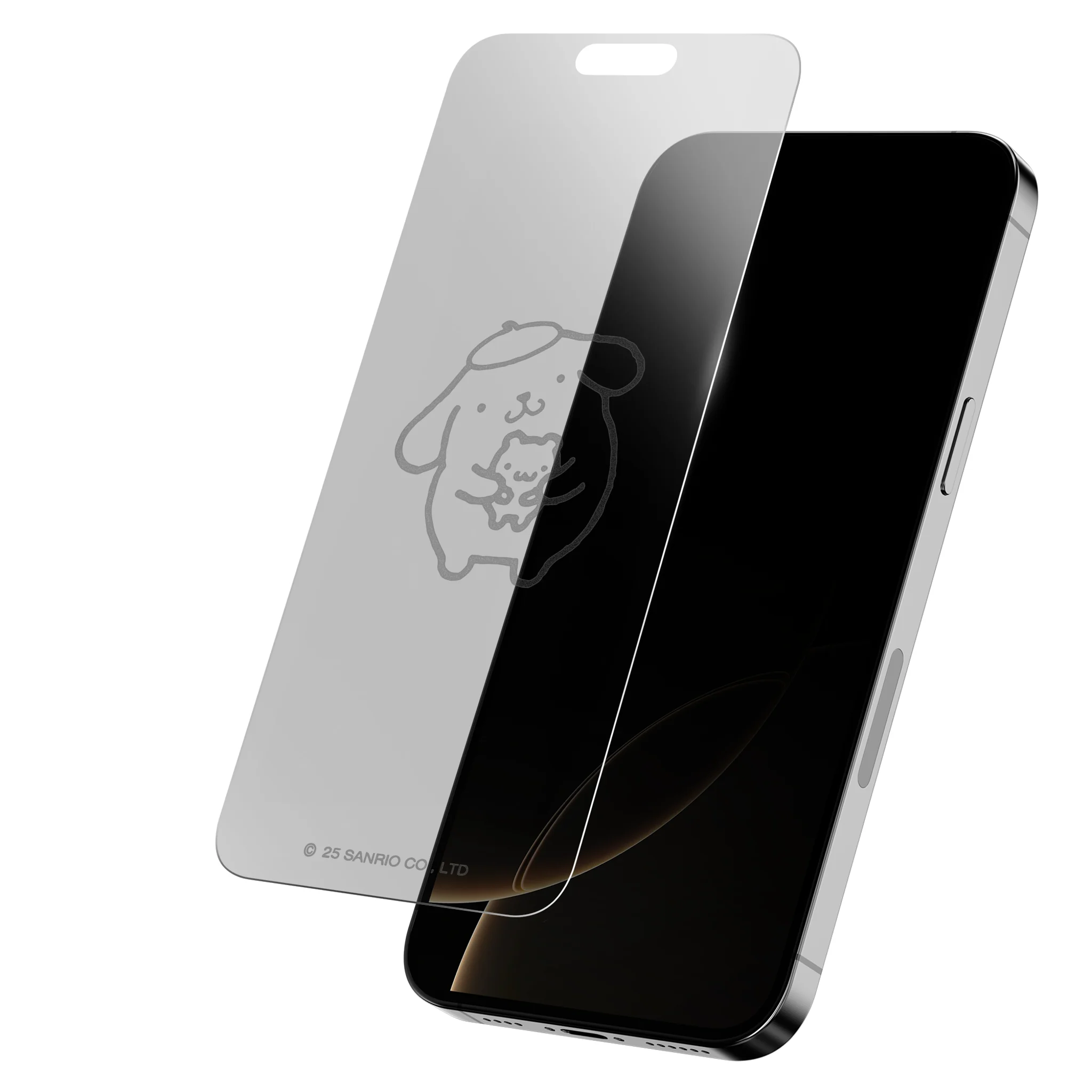 Pompompurin x Screen Skinz Hug iPhone Clear Screen Protector