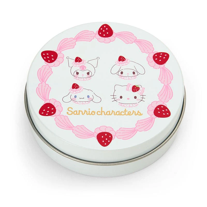 Sanrio Characters 30-pc Sticker Tin Set (Strawberry Whip Series) - Image 2