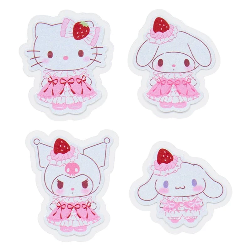 Sanrio Characters 30-pc Sticker Tin Set (Strawberry Whip Series) - Image 4