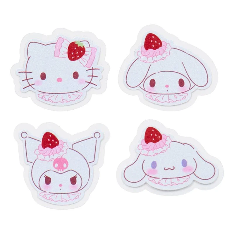 Sanrio Characters 30-pc Sticker Tin Set (Strawberry Whip Series) - Image 5