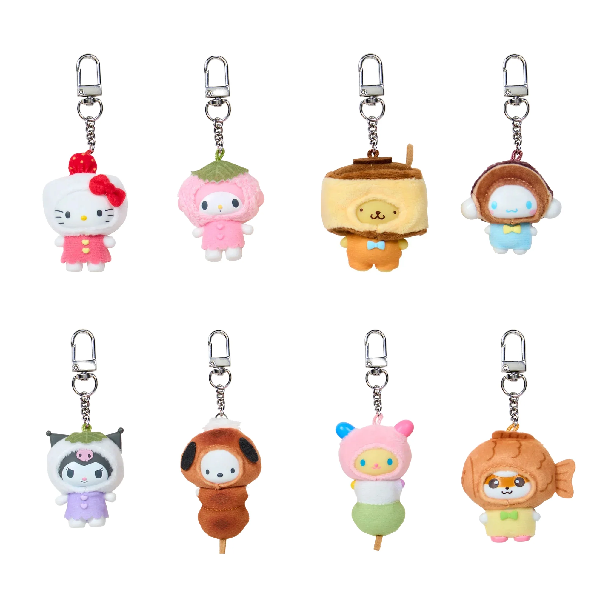 Sanrio Characters Japanese Sweets Keychain Blind Box (Secret Chibittomo Series)