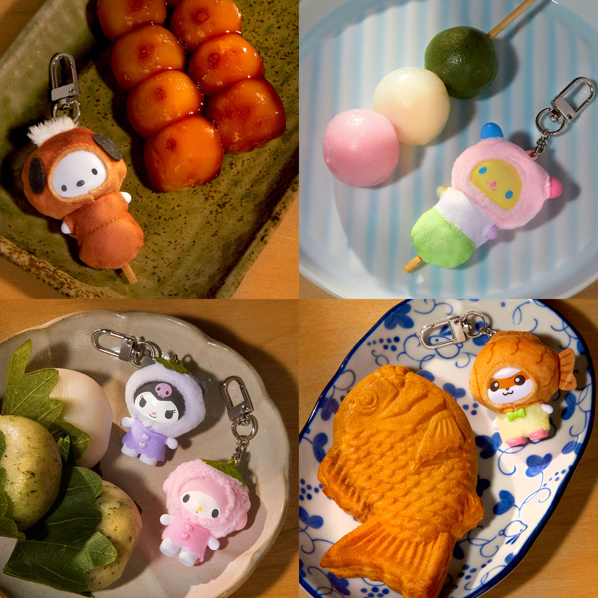 Sanrio Characters Japanese Sweets Keychain Blind Box (Secret Chibittomo Series) - Image 2