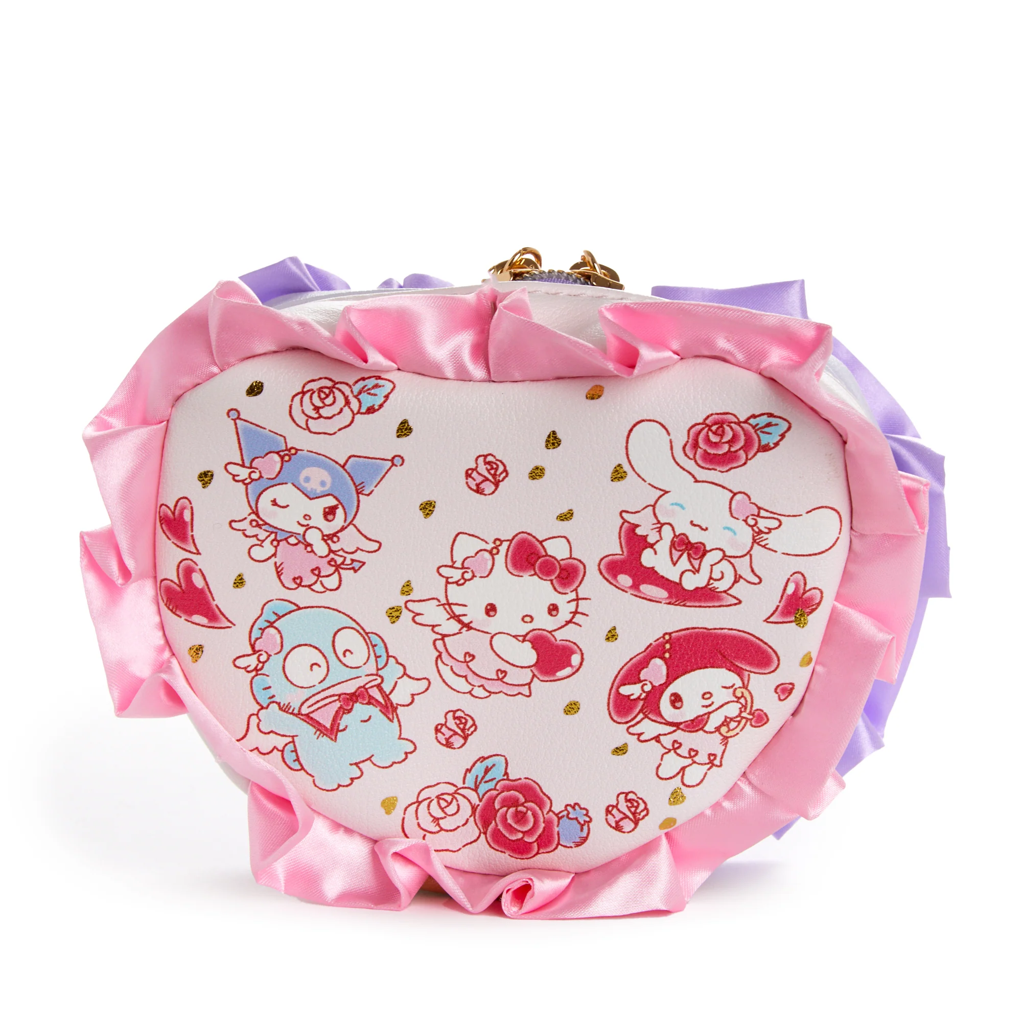 Sanrio Characters Mini Heart Zipper Pouch (Bright and Dark Angel Series) - Image 2