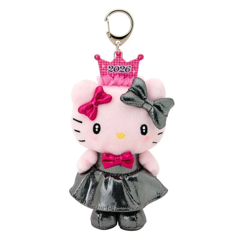 Sanrio Characters Plush Mascot Keychain Blind Box  (2026 New Year Dress Series 2) - Image 3