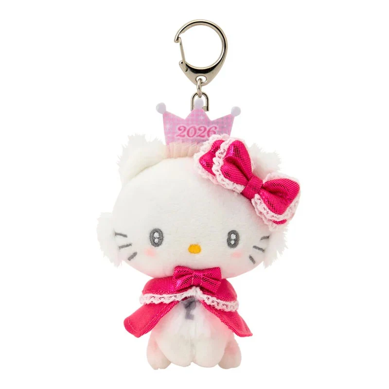 Sanrio Characters Plush Mascot Keychain Blind Box  (2026 New Year Dress Series 2) - Image 4