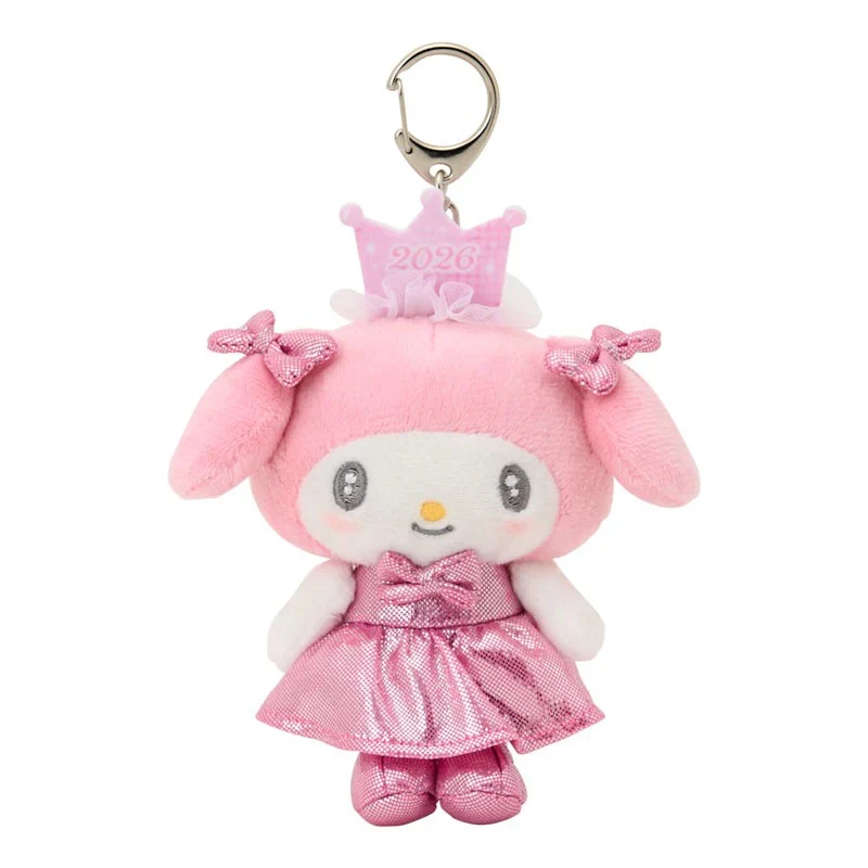 Sanrio Characters Plush Mascot Keychain Blind Box  (2026 New Year Dress Series 2) - Image 5